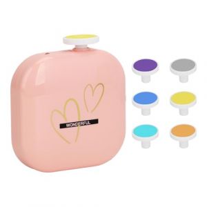 Shitafe Toddler Electric Nail File, Toddler Nail Trimm Electric | Fichier de coupe des ongles USB Electric Toddler,Outil de soins aux ongles &agrave; faible bruit portable avec 6 coussinets de broyage pour (taoynm, neuf)