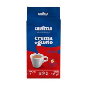 Lavazza Crema E Gusto, Café moulu, convient pour cafetière Moka, Lot de 10, 10 x 250g (LOGAN MALL, neuf)