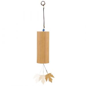 Koshi Ignis Carillon Beige - Koshi (Hokema Shanti) Wind Chimes Aqua Carillon À Vent Artisanal | en Bambou Fait Main en France Soudée | Sons Mélodiques Activés par Le Vent & Décoration Extérieure pour (fenuukn, neuf)
