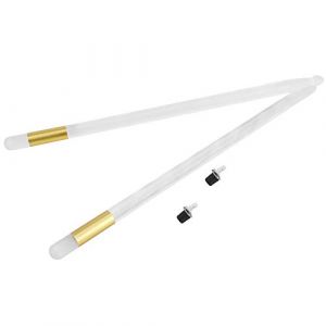2 pièces acrylique couleur changeante LED allument le bâton de tambour lumineux LED lumineux mouvement adapté aux événements nocturnes à grande échelle nuit 5A (hafanpp, neuf)