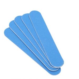 Generic Lime &agrave; Ongles 100 Pi&egrave;ces, Bande de Polissage de Pon&ccedil;age Double Face pour Manucure P&eacute;dicure, avec Grain Fin Grossier pour le Soin des Ongles en Salon &agrave; Domicile (Bleue) (guangshangt, neuf)