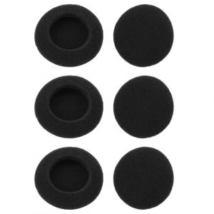 Lot de 6 Coussinets en Mousse Souple pour &eacute;couteurs Koss Porta Pro PP PX100, Sony, Sennheiser, Philips, AKG - Noir, Compatible avec Divers Mod&egrave;les de Casques (ShanXiaoYuYuMao, neuf)