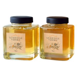 Le Souffle d’Adore – Miel d’Acacia 100% Naturel, Pur, Sans Sucre, Sans Additifs | Goût Doux | Miel Premium 2 х 500 g en Pot en Verre | Énergie, Immunité, Cadeau Gourmet Santé (MIELTRADE, neuf)