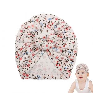 Chapeaux pour enfants 0-6 Mois, Chapeaux floraux pour bébé - Bandeaux pour bébé 0-3 mois et 1-2 ans pour vêtements, services photographiques, sports, douches (savetian, neuf)
