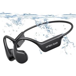 Relxhome Casque Conduction Osseuse, Écouteur Natation À Bluetooth 5.4, mémoire 32 Go intégrée, Lecteur MP3 Étanche IPX8, 10 Heures de Jeu, Ecouteur Natation sans Fil, Casque Sport pour la Natation (LFTooYo, neuf)
