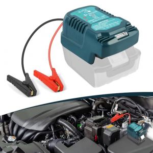 Flintronic Booster Batterie Voiture, D&eacute;marreur Batterie Voiture Portable, LED 12V Jump Starter avec Lumi&egrave;re LED Pince Intelligente, Protection Multiple,Auto Moto SUV Camion,pour Moteurs Diesel 3,0L (XJYEU, neuf)