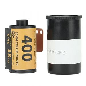 Film 35 mm Noir et Blanc, Film Color Negative ISO 320-400, Camera Color Film ISO 320‑400 35 mm Grain Fin Large Exposition Latitude HD Campe Couleur Film n&eacute;gatif pour 135 Camera (18 Sheet) (KnowStoree, neuf)