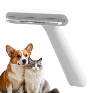 Ramasse-poils pour chats &ndash; Brosse de toilette r&eacute;utilisable, brosse anti-chute pour chats et ramasse-poils pour chiens &ndash; Pour chiots &agrave; poils longs courts pour enlever les n&oelig;uds et les n&oelig;uds dans le (manjian, neuf)