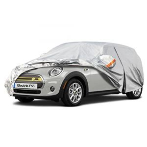 Kayme Bâche Voiture Étanche Respirante, 6 Couches Housse de Protection Voiture Extérieur Compatible avec Mini Electric Cooper SE F56(2019-2024), Contre Pluie Soleil avec Zip et Doublure en Coton. (kayme car covers shop, neuf)