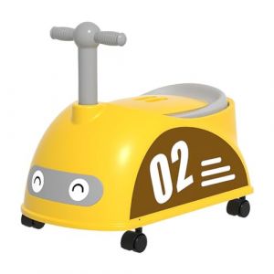 dsheng Toilettes d'apprentissage de la propreté pour Enfants, Siège de Pot Confortable pour Tout-Petits, Entraîneur de Pot de Transition avec roulettes, Chaise de Pot de Voiture (banapo, neuf)