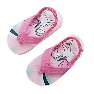 Sandales Enfant Fille et Gar&ccedil;ons Tongs pour B&eacute;b&eacute; Fille et Gar&ccedil;ons pour la Plage et D'&eacute;t&eacute; Douces et Mignon Sandales Chaussures Classiques et L&eacute;g&egrave;res (4.9⭐TheGoodFind⭐Online Store⭐, neuf)