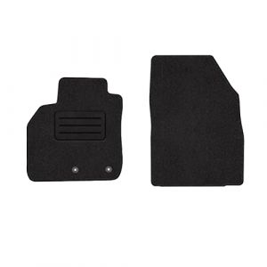 Jeu de 2 tapis de sol avant en velours pour Renault Scenic III - Ajustement parfait (Motohobby, neuf)