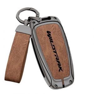 XIAOYUN Coque de Clé de Voiture pour Ford Ranger WildTrak, Étui de Protection pour Clé de Voiture, Housse pour Clé De Voiture Accessoires,A (zwanjxy, neuf)