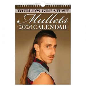 Calendrier Coupe Mulet 2026, Calendrier Suspendu De 12 Mois, Agenda Mensuel, CalendrierPoster, Pour La Salle De Classe, Pour Les Rendez-vous Et Les T&acirc;ches, &Agrave; Afficher Sur Le R&eacute;frig&eacute;rateur Ou Au Mur (Hitburu, neuf)