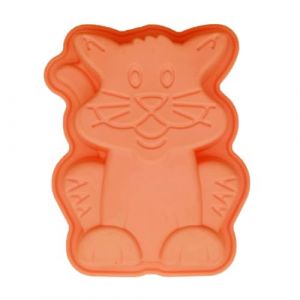 WishesMar Moule à Gâteau en Silicone Forme de Rainure de Chat - Antiadhésif Moules à Forme Spécifique de Cuisine Moule en Silicone pour Pain, Grande Gelée, Pâtisserie (Nicemeet999, neuf)