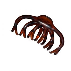 Pince &agrave; cheveux vintage en forme de pieuvre - Unique et &eacute;l&eacute;gante - Pince &agrave; cheveux r&eacute;tro unique et mignonne - Pince &agrave; cheveux en pin pour un usage quotidien, femmes, lieu de travail (haashu, neuf)