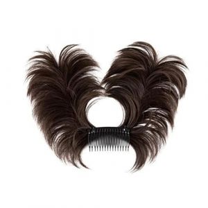 Chignon Postiche Cheveux Pince à cheveux en désordre, postiche à pince facile à utiliser, coiffures polyvalentes, perruque moelleuse for cheveux fins ou épais Postiche Chignon(Dark Brown) (gaogaogongsi, neuf)