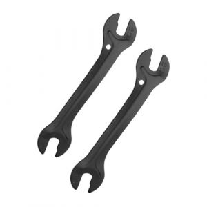 DLPRK 2 Pièces Clé à Cône Vélo, Clé à Cône Moyeu en Acier au Carbone pour VTT Cyclisme, Outils vélo (YANG  LANCHUN UK STORE, neuf)