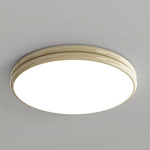 FAZRPIP LED Dimmable Plafonnier Moderne Cercle Encastr&eacute; Plafonnier Acrylique Abat-Jour Lustre Chambre Cuisine Salon Int&eacute;rieur D&eacute;coratif Luminaire (Jiazheng stor, neuf)
