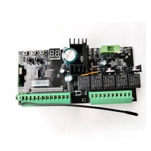 YVAAASIYC Contr&ocirc;leur de Carte &eacute;lectronique de Circuit imprim&eacute; d'op&eacute;rateur de Moteur d'ouvre-Porte battant Automatique for ouvre-Porte 12 V CC ou 24 V CC Double(Kit 3) (All-category professional stores, neuf)