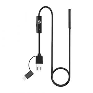 Cam&eacute;ra Endoscope avec &Eacute;clairage,Cam&eacute;ra d'Inspection de Plomberie &Eacute;tanche IP67 | 3.5 m de C&acirc;ble, Endoscope Plug-and-Play R&eacute;glable pour Inspection de Vidange et Plomberie (XiaoPanShangMao, neuf)