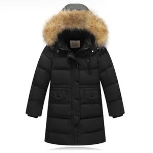 Acuryx Enfant Fille Garçon Manteau Longue Blouson Doudoune Chaud Veste Hiver Epaisse Parka Veste à Capuche 14-15 Ans (Acuryx, neuf)