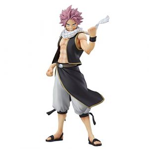 Fairy Tail Figurine Natsu Dragneel, figurine de Fairy Tail en PVC, décoration de la maison à collectionner pour les fans, 19 cm (Zhongkaihua, neuf)