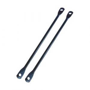Folpus Lot de 2 Supports de Porte-Bagages arri&egrave;re pour v&eacute;lo, Tige de Support Professionnelle Facile &agrave; Installer, Support Plat pour Frein arri&egrave;re de v&eacute;lo, Rack Rond Droit (palehjvgv, neuf)