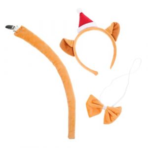 Cabilock Serre-t&ecirc;te Peluche Oreilles De Chat Pour Maquillage Et Soin Du Visage Ensemble Oreilles Et Queue Pour Spa Lavage (Nadine Quick, neuf)