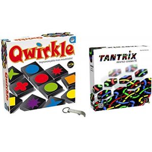 Lot de 2 Jeux : Qwirkle + Tantrix + 1 Décapsuleur Blumie (Blumie Shop, neuf)