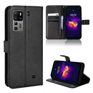 Coque Cuir pour Ulefone Armor 11 5G Coque Housse Etui Cover,Coque pour Ulefone Armor 11T 5G Coque Etui en Cuir PU pour t&eacute;l&eacute;phone Portable Black (Jielangxin, neuf)