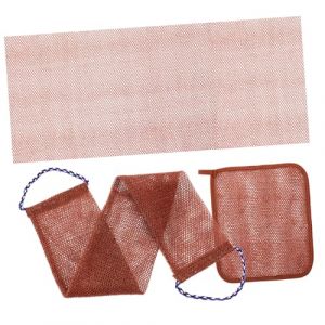 VERDANVERSE &Eacute;ponge Africaine Filet Exfoliant Gommage Corporel Exfoliation Visage Dos De Toilette Pour Douche Sangle De Lavage Du Dos (SLILi, neuf)