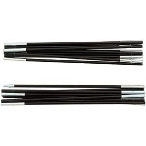 COMMOUDS Poteaux de Tente de Plage, Set de 2 Pièces, 8.0MM Aluminium Arceaux de Tente de Remplacement pour 3 Personnes, Support de Tente en Fibre de Verre Accessoires pour Tentes de Plage (Sokopy EU, neuf)