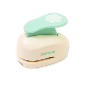 Craftelier - Perforatrice &agrave; Levier de Fleur de 2,54 cm (1") de Diam&egrave;tre | Convient pour le Papier et le Carton | Id&eacute;al pour les Projets de Bricolage et Scrapbooking | Taille Approx. 7 x 4,5 x 6 cm (Craftelier, neuf)