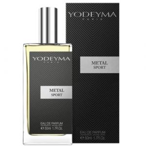 Yodeyma Metal Sport Eau de parfum 50 ml (Cozy Glow, neuf)
