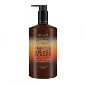 Scottish Fine Soaps Gel douche 2 en 1 Thistle & Black Pepper 500 ml (Firsthandhaircosmetic, neuf)