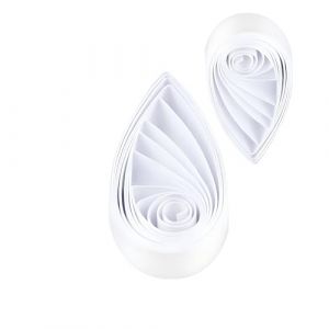 ODETOJOY Quilling Papier 7mm Bande de Quilling Paper Blanc 7mm, Papier pour Quilling 7mm 520 mm Longueur 120 GSM. 240 Bandes (Fourniture d'artisanat Co.,Ltd Europe, neuf)