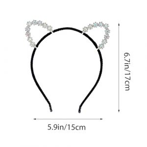 VALICLUD 2pi&egrave;ces Serre-t&ecirc;te Oreilles de Chat Lot de Kit Cosplay Chat Accessoire de Costume Serre-t&ecirc;te Oreilles de Kit de Costume Cosplay (Cedongh, neuf)