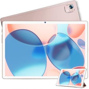 UJJ Tablette Android Tablette 10 Pouces Tablette 14Go RAM+128Go ROM(TF/1To) Octa-Core 2.0GHz丨5G WiFi + Bluetooth 5.0丨GMS Certified丨5MP+8MP | 8000mAh | 1280 * 800 FHD | Tablette Tactile avec &eacute;tui-Or (SANLAST SP. Z O.O, neuf)