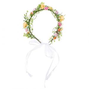 VALICLUD Couronne de Fleurs pour Mariée -tête Accessoires pour Cheveux de Fête de Mariage (Cedongh, neuf)