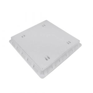 Couvercle de Regard Polypropylène 70 x 70 cm Fonte de Voirie Composite !! Classe A15 Noime Europeene en 124 (Özel-Versand, neuf)