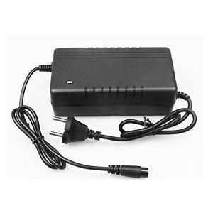 Fututech 42V 2A Chargeur pour Kugoo M4 M4 Pro Chargeur pour E-Bikes Hoverboard Accessoire Trottinette Scooter Electrique Charge Rapide Arr&ecirc;t Automatique Protection Multiple (Fututech, neuf)