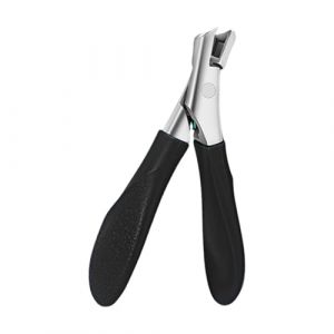 Coupe-ongles ergonomique pour les personnes &acirc;g&eacute;es - Coupe-ongles &eacute;pais &agrave; long manche - Coupe-ongles de pr&eacute;cision en acier inoxydable pour personnes &acirc;g&eacute;es (HEziej, neuf)