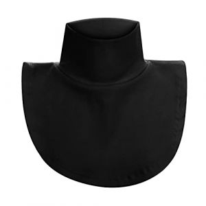 Lusofie Faux Col Roul&eacute; Femme Claudine Amovible Coton Faux Col Demi Blouse Coton Faux Col Demi Blouse avec Pull Pull (Bincang, neuf)