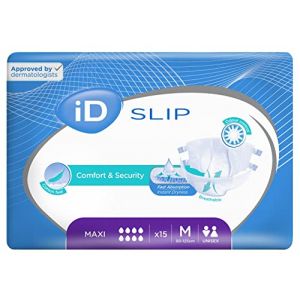ONTEX ID EXPERT SLIP MAXI TAILLE M - CARTON DE 3 SACHETS DE 15 PROTECTIONS (SENEA, neuf)