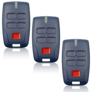 3 pi&egrave;ces T&eacute;l&eacute;commande pour Portail BFT MITTO B RCB4,433.92Mhz 4 Boutons 4 canaux Bleu Rolling Code pour Rolling BFT MITTO B RCB04 R1 Clear Ice RCB02 Vineyard (Tongmaotianxia, neuf)