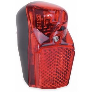 Filmer Modern Line 1 Feu arri&egrave;re LED Universel pour Garde-Boue, Rouge/Noir, 63 x 37 x 35 mm (KruemelEquipment, neuf)