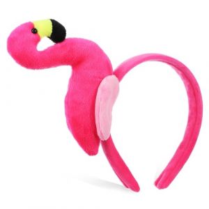 Ipetboom Bandeau Flamant Rose Accessoire De T&ecirc;te Bandeau De D&eacute;guisement D&eacute;coration De F&ecirc;te Flamant Rose (hikarish, neuf)