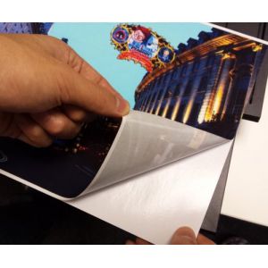 A4 x 10 feuilles] Tissu auto-adh&eacute;sif jet d'encre | Feuille d'autocollants de fen&ecirc;tre sans bulles pour imprimantes &agrave; jet d'encre | Feuille d'autocollants muraux en tissu (ALTIEL, neuf)