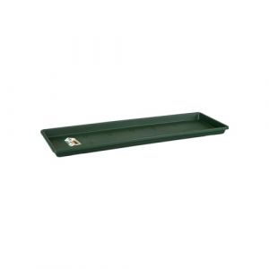 Elho Green Basics Balconnière Soucoupe 50 - Soucoupe pour Balcon & Extérieur - Ø 47.3 x H 2.5 cm - Vert/Leaf Green (PERAGA GARDEN CENTER, neuf)